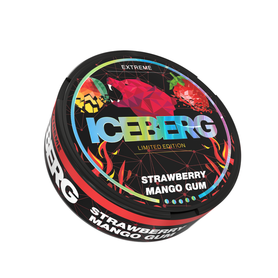 ICEBERG STRAWBERRY MANGO GUM 40MG
