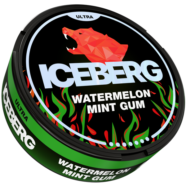 ICEBERG WATERMELON MINT GUM ULTRA